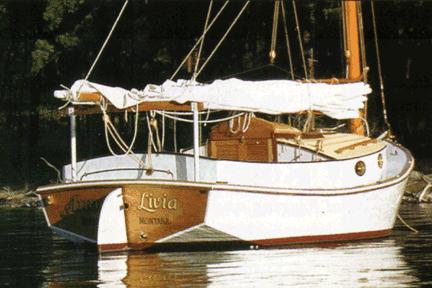 Ted Brewer Cape Cod Cat Boat